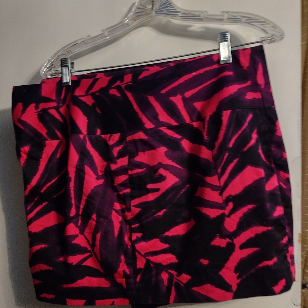 Mini skirt vibrant colors